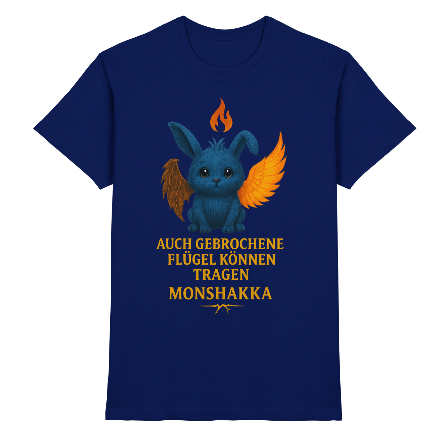 Auch gebrochene Flügel können tragen MONSHAKKA - Premium Shirt