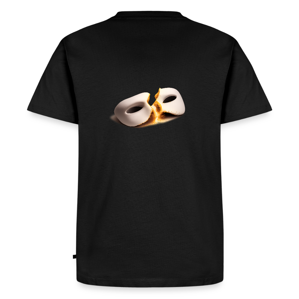 ICH ZEIGE MICH. — The Broken Mask Shirt - black