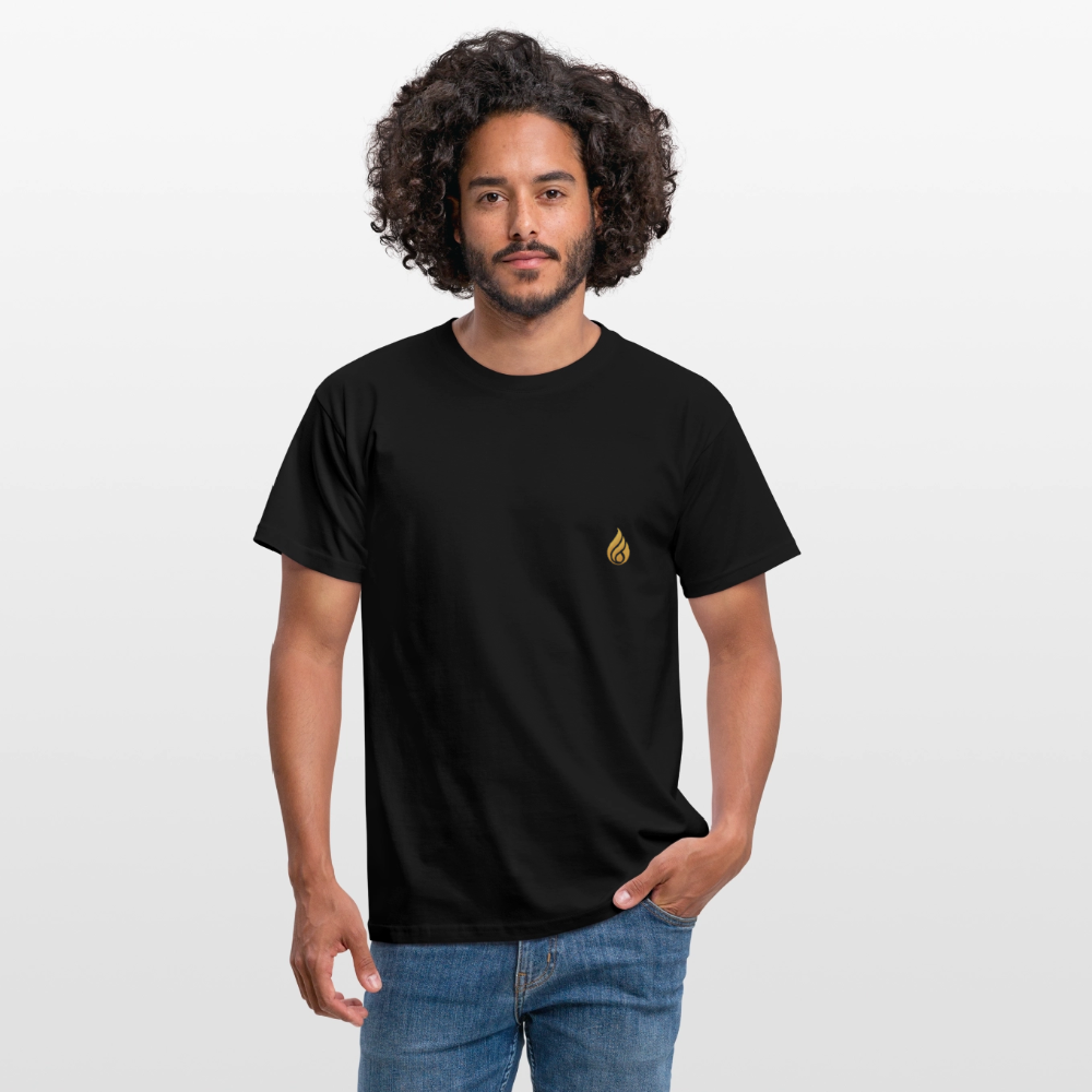 Monshakka  Flame Signatur Tee - black