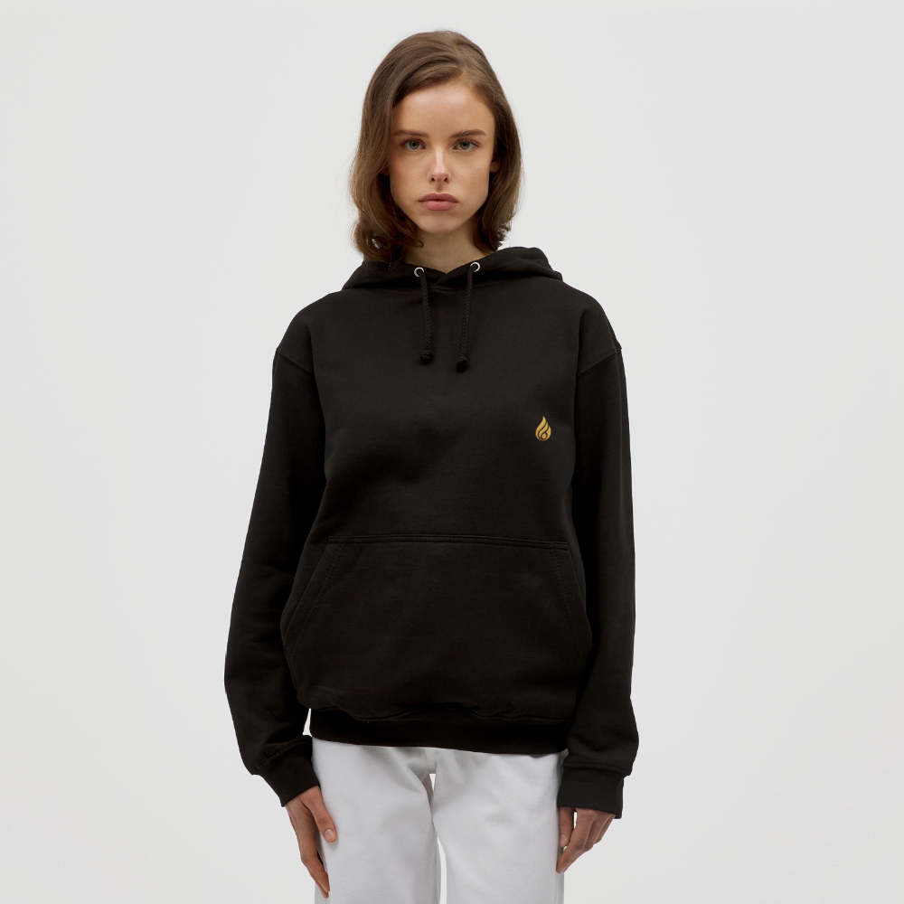 Ein Strauß Blumen - Monshakka Statement Hoodie - black