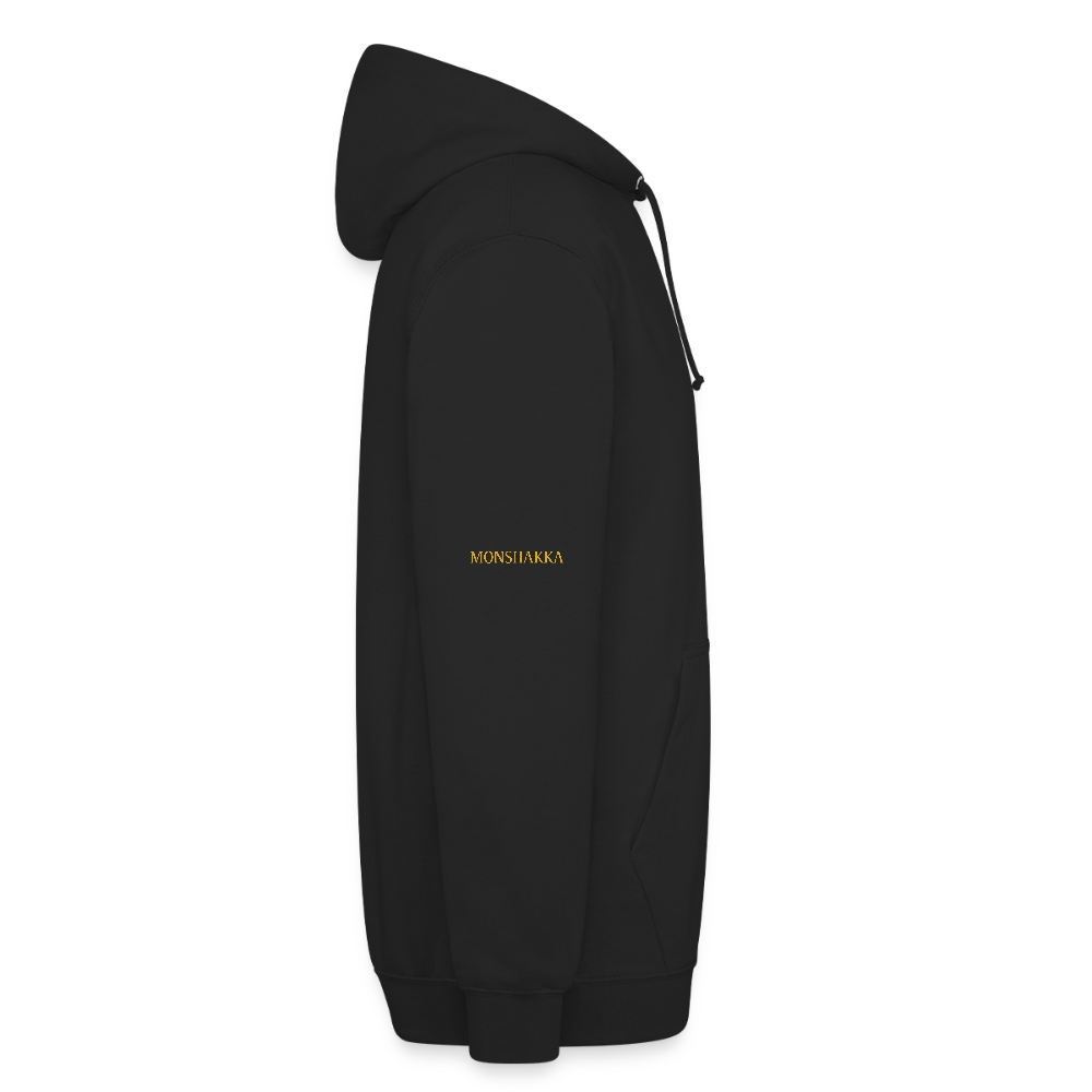 Monshakka Hoodie – Mojo, der Hase der stillen Stärke - black