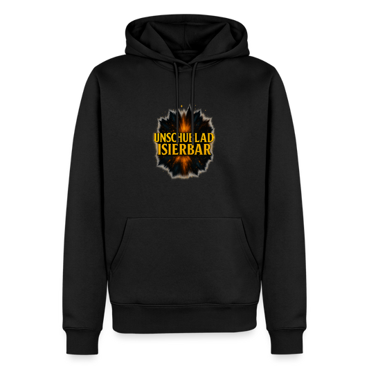 Monshakka Statement Hoodie Unschubladisierbar - black