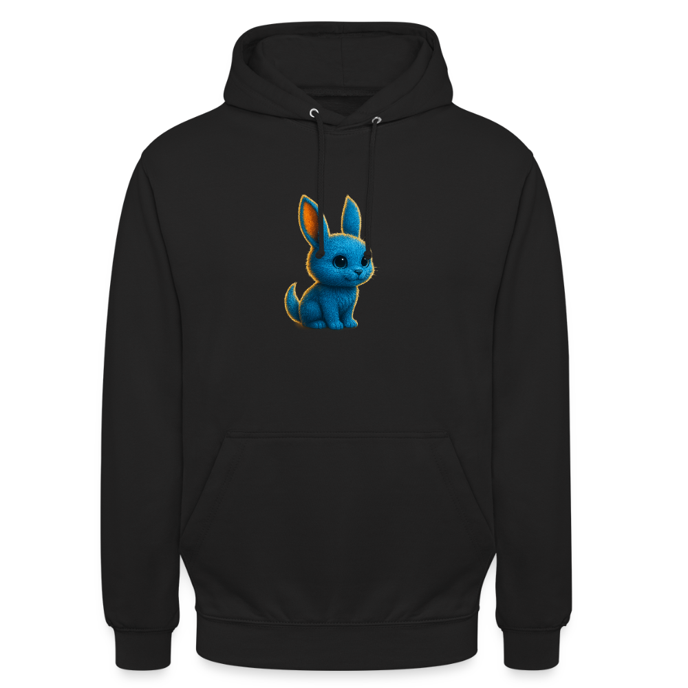 Monshakka Hoodie – Mojo, der Hase der stillen Stärke - black