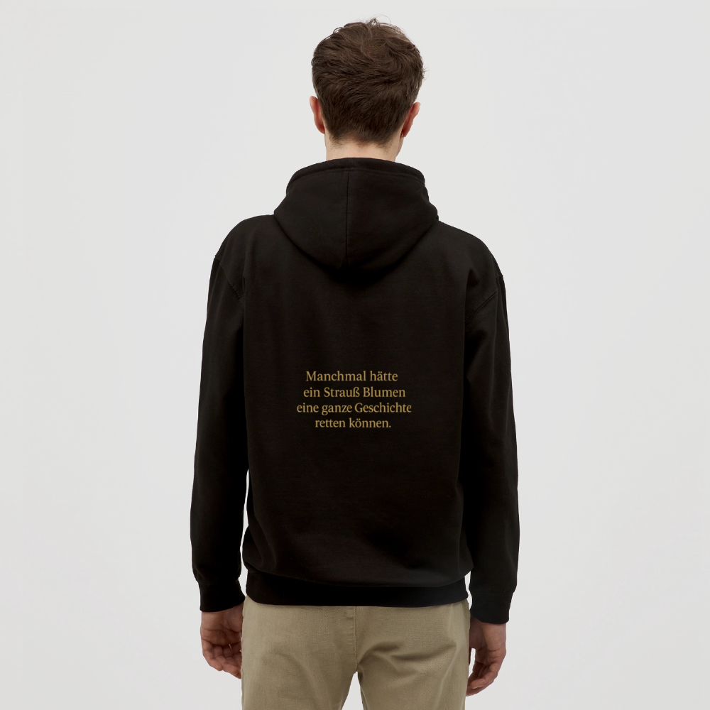 Ein Strauß Blumen - Monshakka Statement Hoodie - black