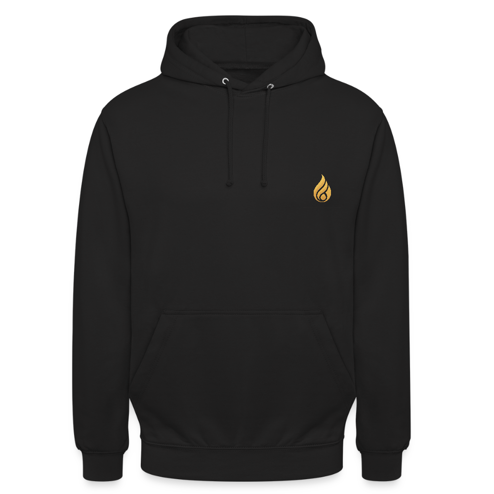 Monshakka Silent Flame Hoodie – Die stille Flamme - black