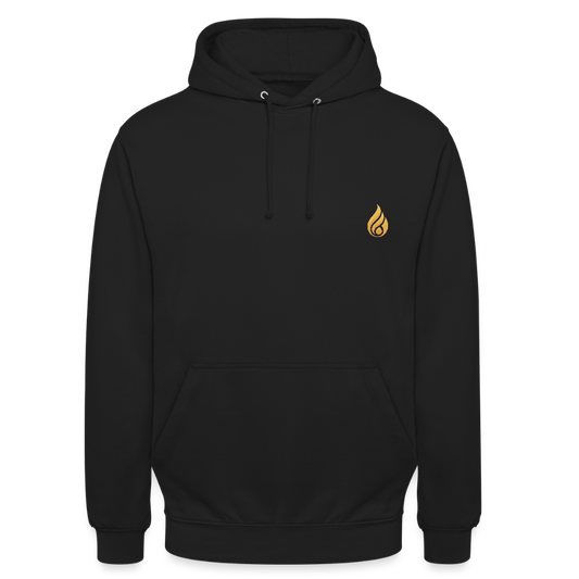Monshakka Silent Flame Hoodie – Die stille Flamme - black