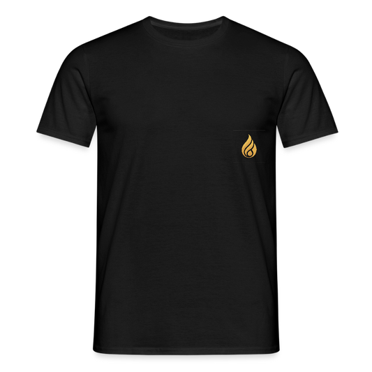 Monshakka  Flame Signatur Tee - black