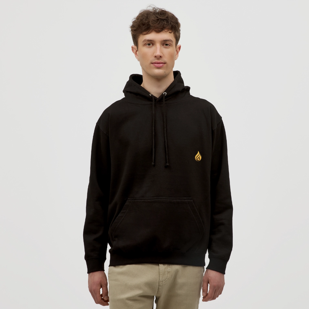 Ein Strauß Blumen - Monshakka Statement Hoodie - black