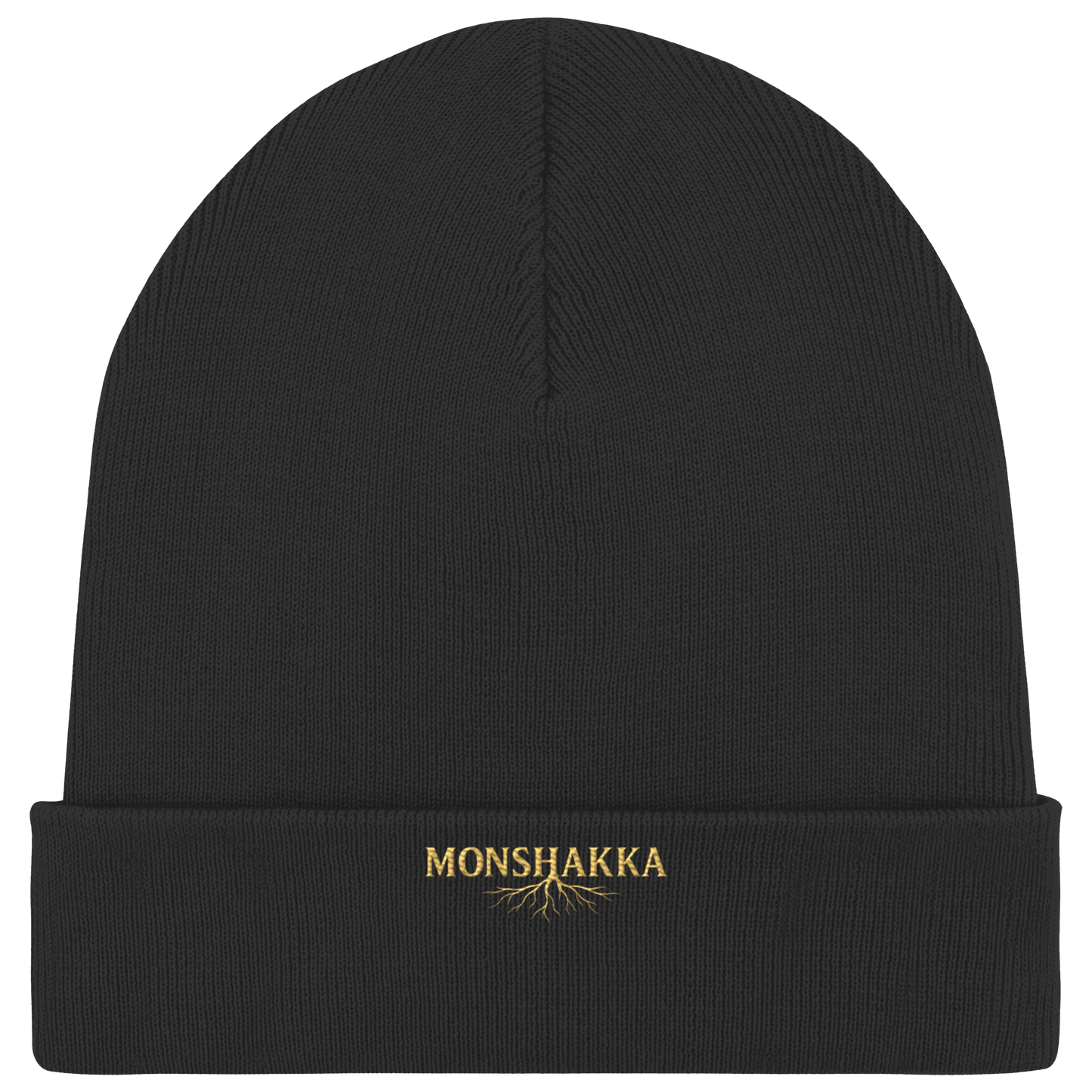 Monshakka Beanie Mütze Wurzeln  - Organic Rib Beanie