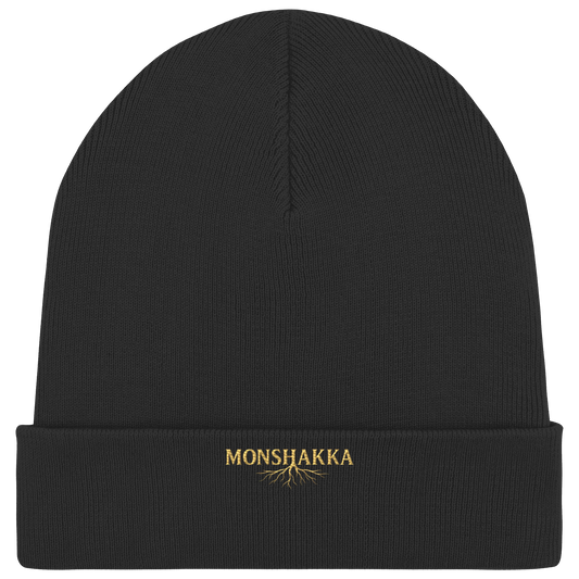 Monshakka Beanie Mütze Wurzeln  - Organic Rib Beanie