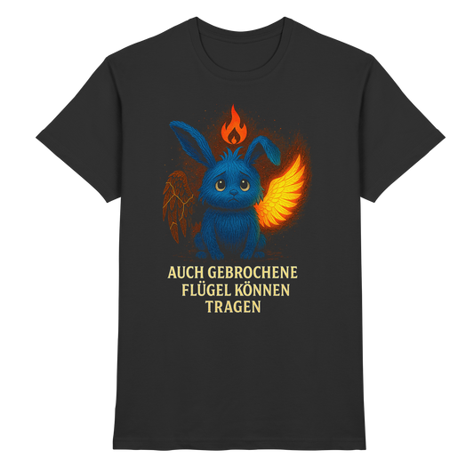 Auch gebrochene Flügel - Premium Shirt
